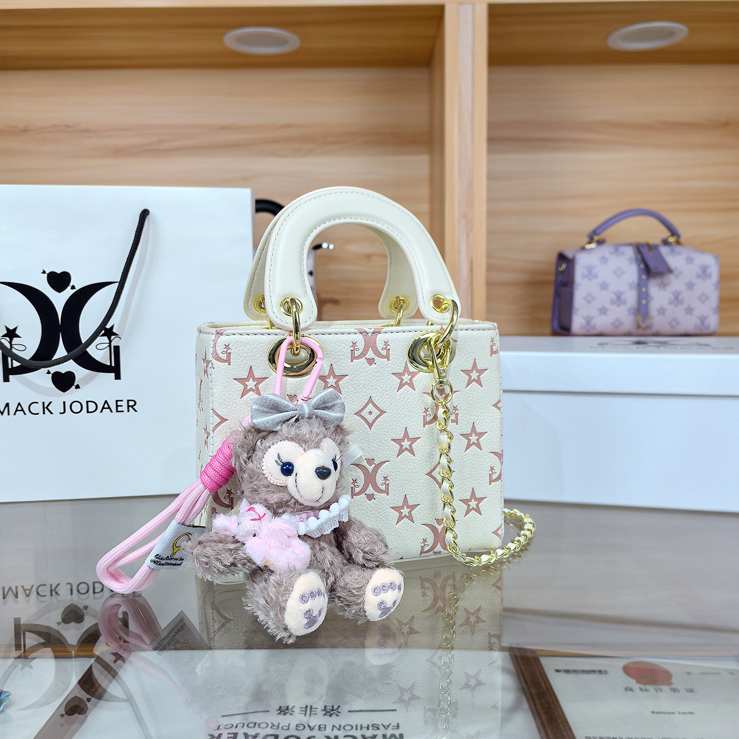 小众设计压花戴妃包包女手提包2025新款高级感时尚斜挎链条小方包